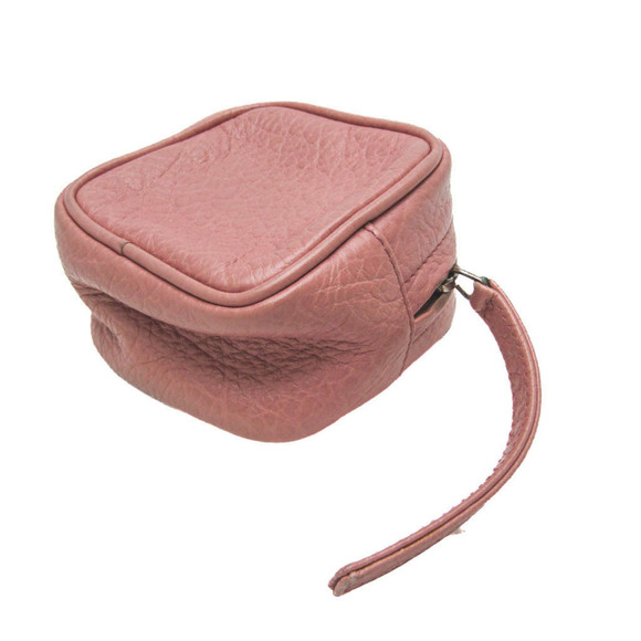 CHANEL Coco Mark Women's Leather Coin Purse/coin Case Pink - Picture 3 of 10